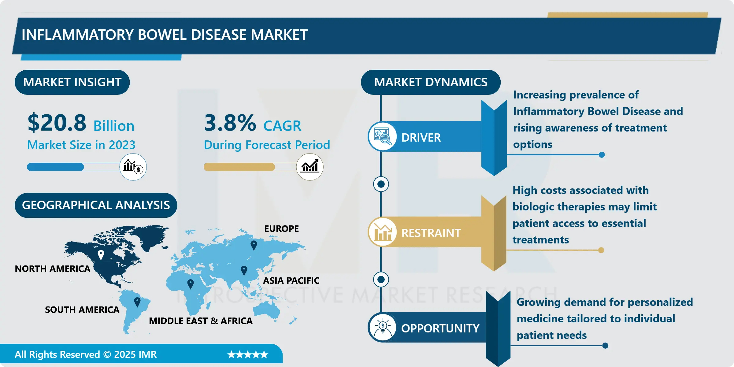 Inflammatory Bowel Disease Market - Trends, Size & Outlook (2024-2032)