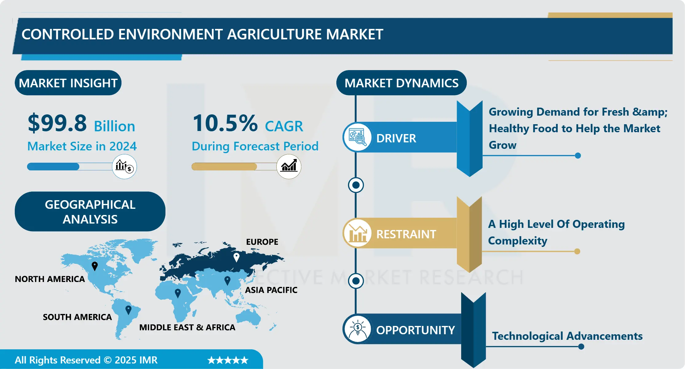 Controlled Environment Agriculture Market - Global Industry Growth and Trend Analysis