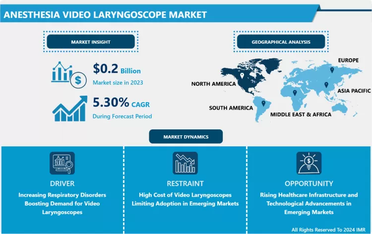 Anesthesia Video Laryngoscope Market - Global Industry Growth and Trend Analysis