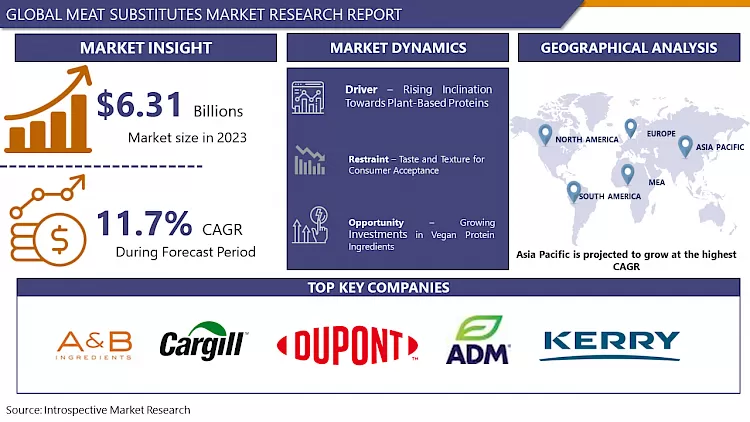 Meat Substitutes Market 2024 - Comprehensive Study Report & Recent Trends By 2032